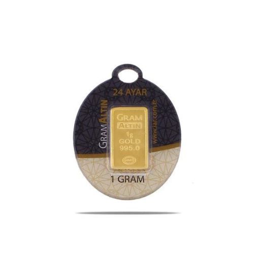 Picture of 1 Gram Gold Bar Fine Gold 24K (IGR Gold Bullion)
