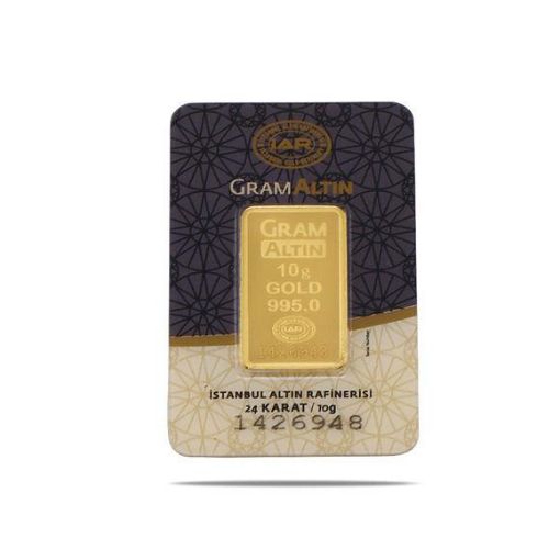 Picture of 10 Gram Gold Bar Fine Gold 24K (IGR Gold Bullion)
