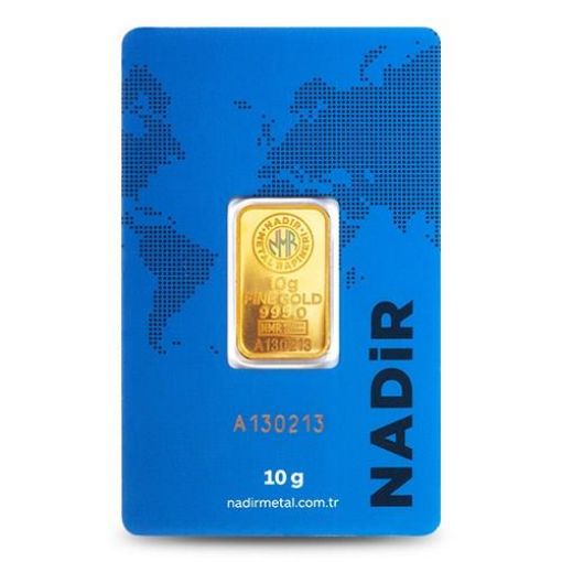 Picture of 10 Gram Gold Bar Fine Gold 24K (Nadir Gold Bullion)