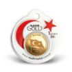 Picture of Gold Bullion Coin 1 gram 22K (Nadir Gram Coin)