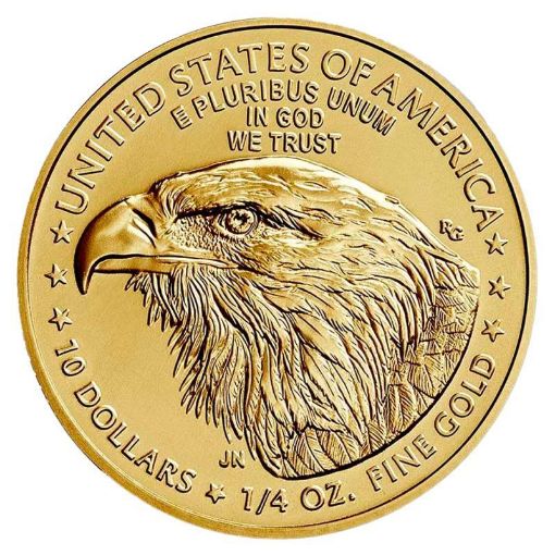 Picture of American Eagle Gold Coin 1/4 OZ 2021 (New Design)