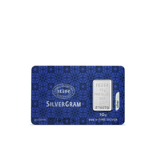 Picture of Silver Bar 10 Gram (IGR Silver Bullion)