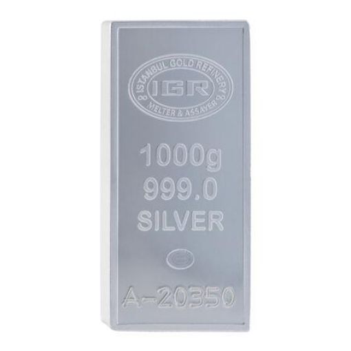 Picture of Silver Bar 1 Kilo / 1000 Gram (IGR Silver Bullion)