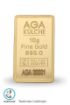 Picture of 10 Gram 24K Gold Bar (AgaKulche) - Unpackaged