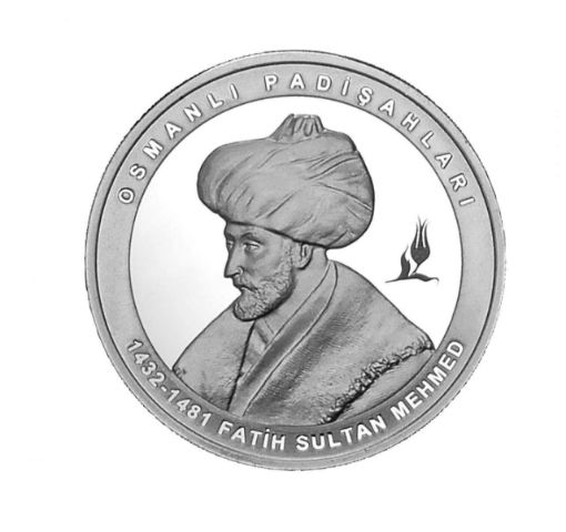 Fatih Sultan Mehmet Gümüş Para resmi