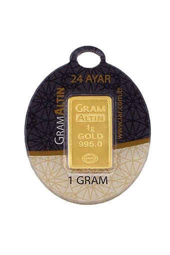 İAR AgaKulche 1 gram altın külçe altın - HAS resmi