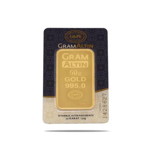 Picture of İAR AgaKulche 50 gram altın külçe altın - HAS