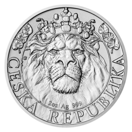 Picture of Silver One Kilo Bullion Coin Czech Lion 2022 2 OZ