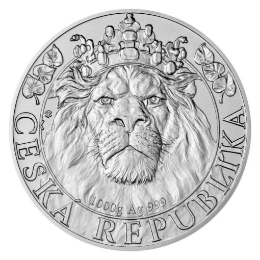 Picture of Silver One Kilo Bullion Coin Czech Lion 2022 1kg
