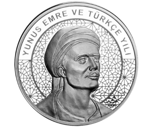 Picture of Yunus Emre Silver Coin