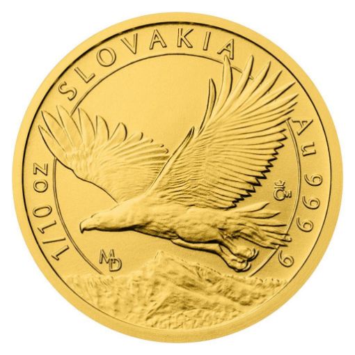 Gold 1/10 Oz Bullion Coin Eagle 2023 Stand resmi