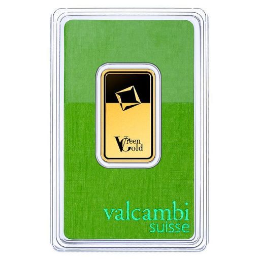 20g Gold Bar | Valcambi | Green Gold resmi